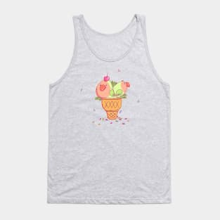 Mango Ice Scream Birbs Tank Top